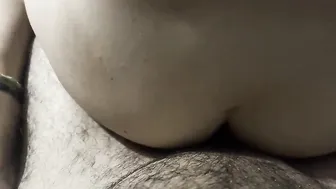 Iranian girl play with dick and put it in her pussy