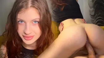 teen babysitter was late for work, for which she was fucking in a tight pussy